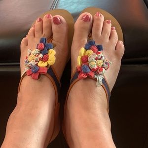 Summer Hoopla Sandals by Poetic License.